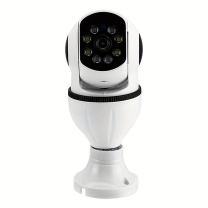 لمبة كاميرا ذكية 360° واي فاي بدقة 1080P مع رؤية ليلية